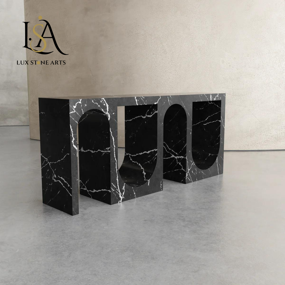 Cross Leg Side Table for Living Room