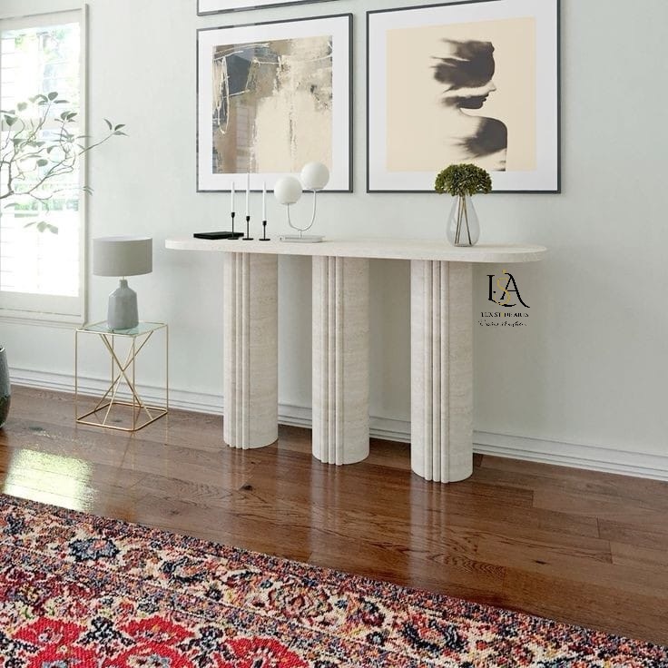 Cross Leg Side Table for Living Room