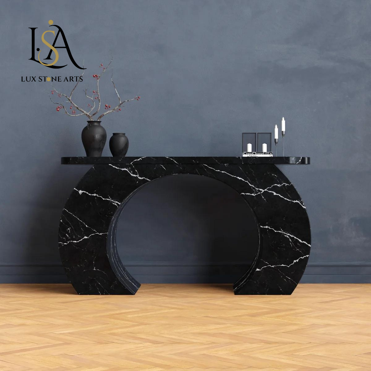 Cross Leg Side Table for Living Room