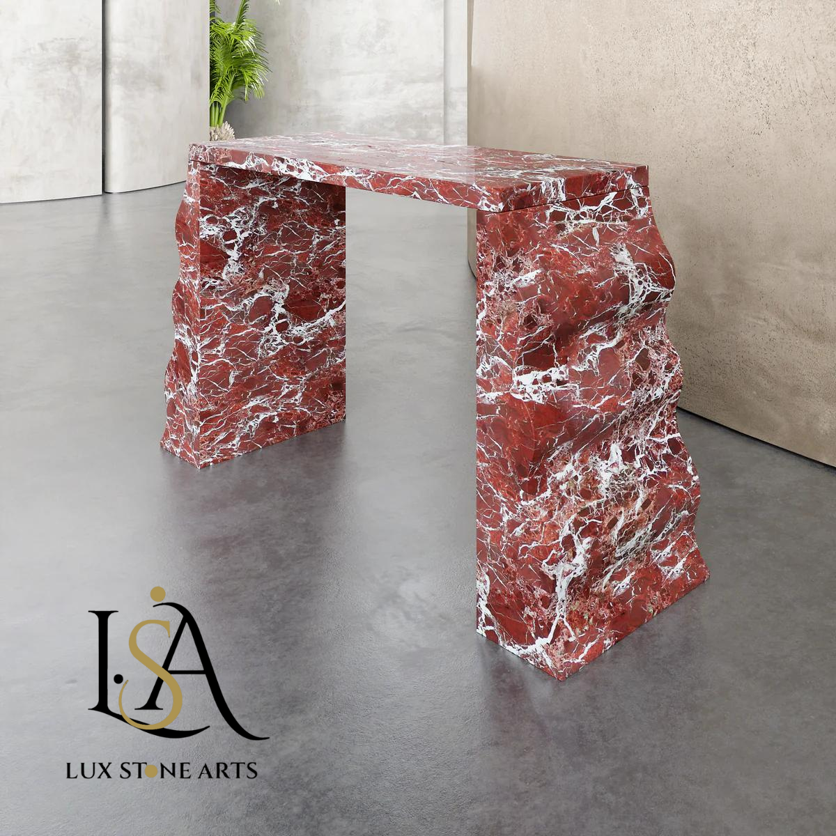 Cross Leg Side Table for Living Room