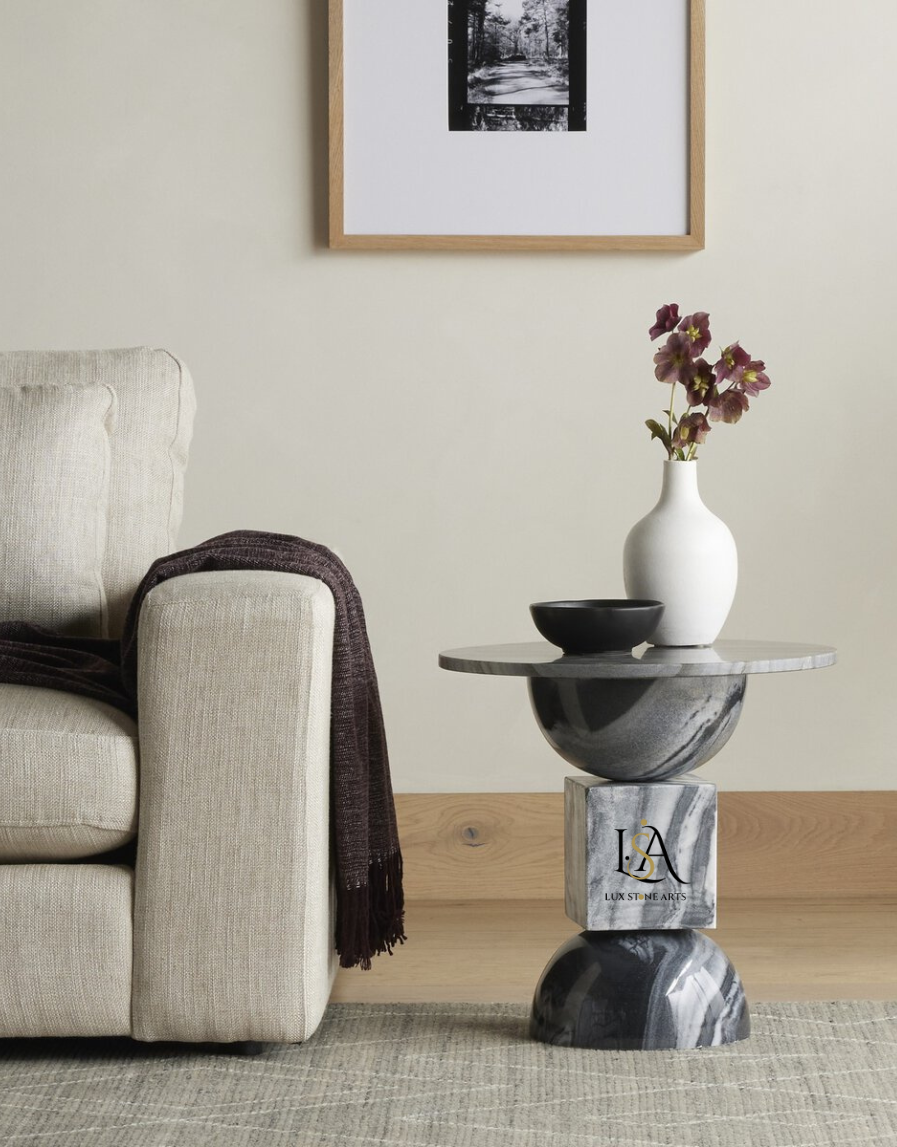 Cross Leg Side Table for Living Room