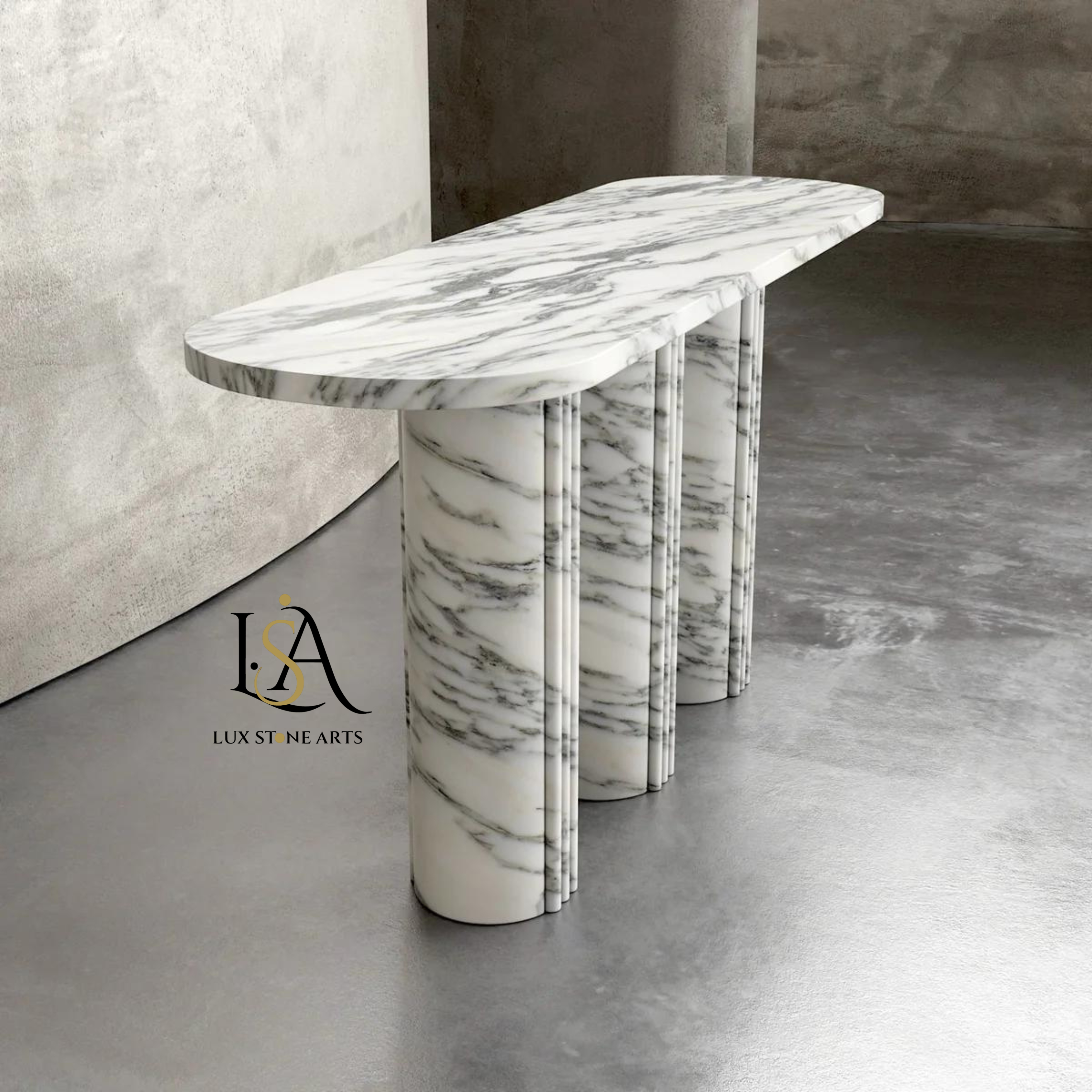 Cross Leg Side Table for Living Room