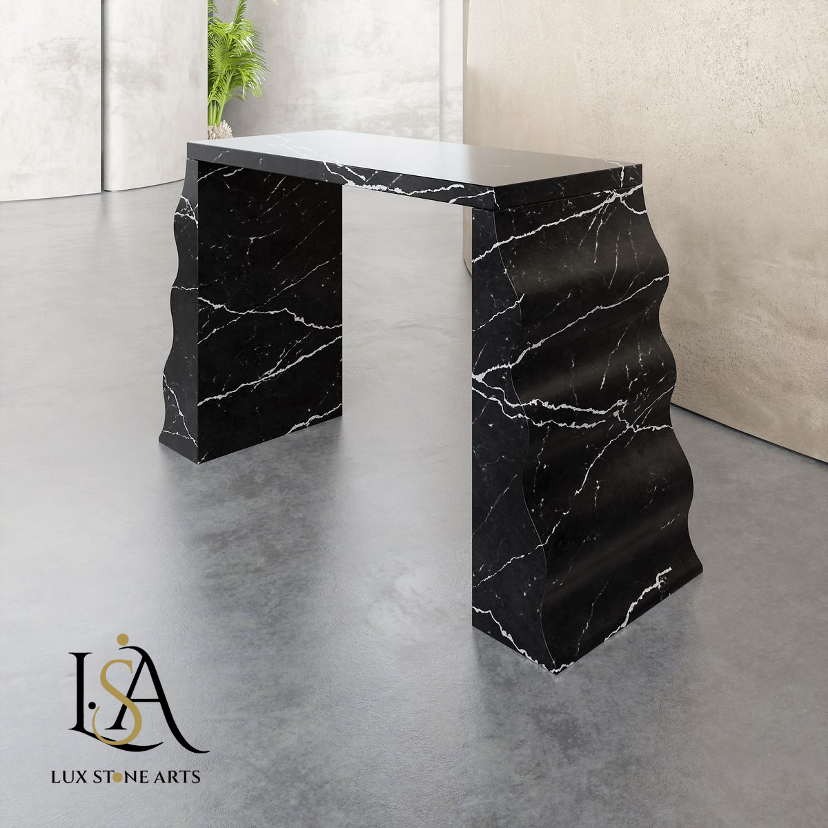 Cross Leg Side Table for Living Room