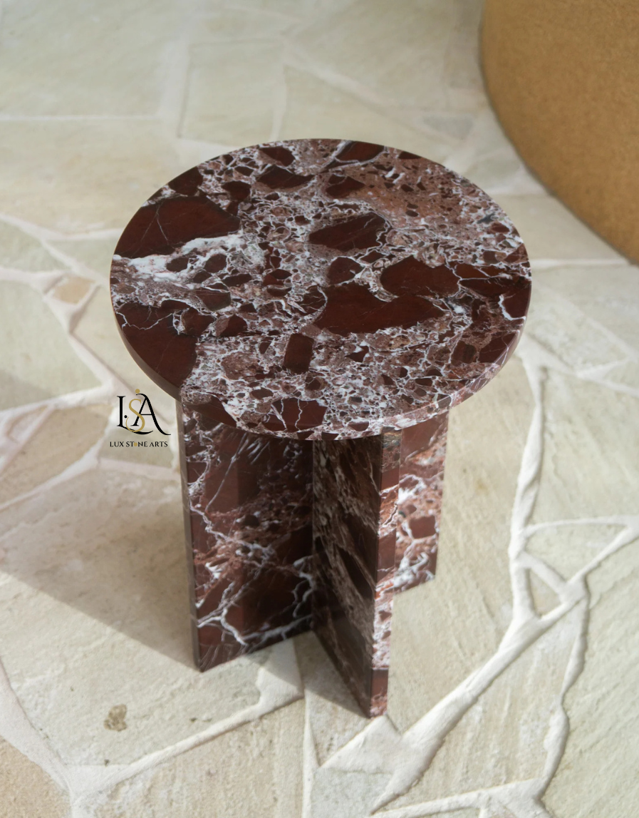 Cross Leg Side Table for Living Room